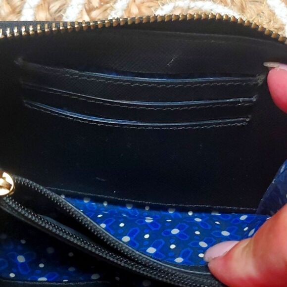 Tory Burch Emerson Leather black wallet - Picture 9 of 9
